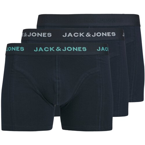 Jack &amp;amp; Jones Bokserice &amp;#039;JACCONOR&amp;#039; tamno plava / žad / bijela Slike