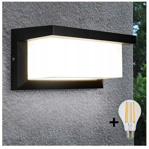  LED spolja&scaron;nje zidno svetlo NEELY 1xE27/9W/230V 4000K IP54 crna Cene