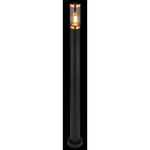 Globo 3159BCS-spolja&amp;scaron;nja lampa sa senzorom BOSTON 1xE27/15W/230V IP44 110cm crna/bakar Slike