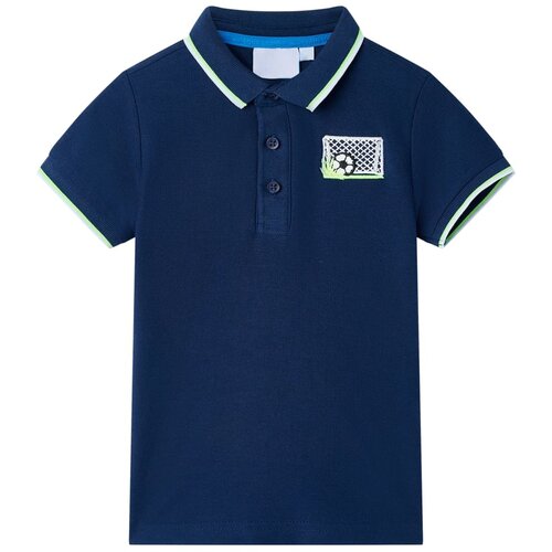 VidaXL Dječja polo majica modra 104 Slike