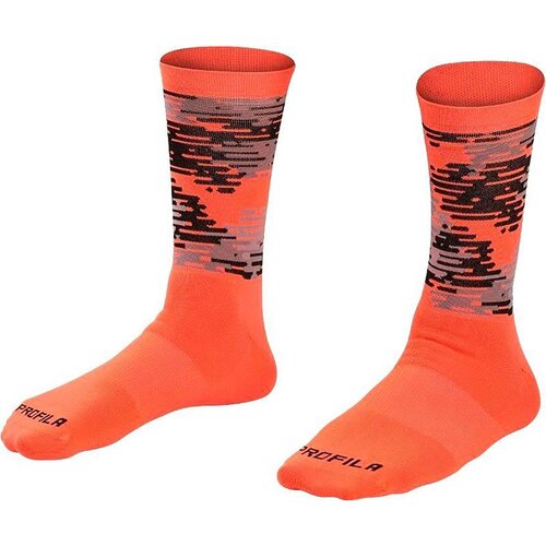  Mu&amp;scaron;ke čarape Bontrager Race LTD Crew Radioactive Orange Slike