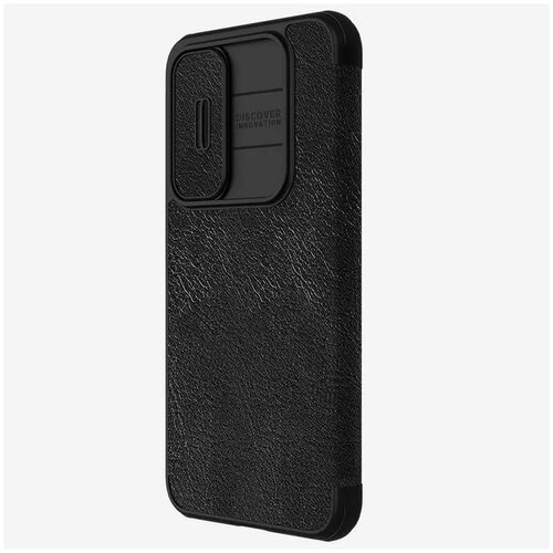 Nillkin Maska za Samsung A35 5G/ A356B na preklop Qin Pro crna Cene