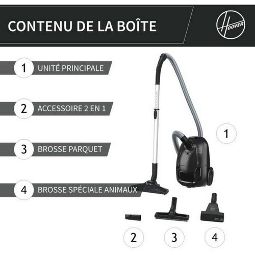  Sesalnik tipa kanister HE120PET 011 700W 2.5L, (5000533878) Slike
