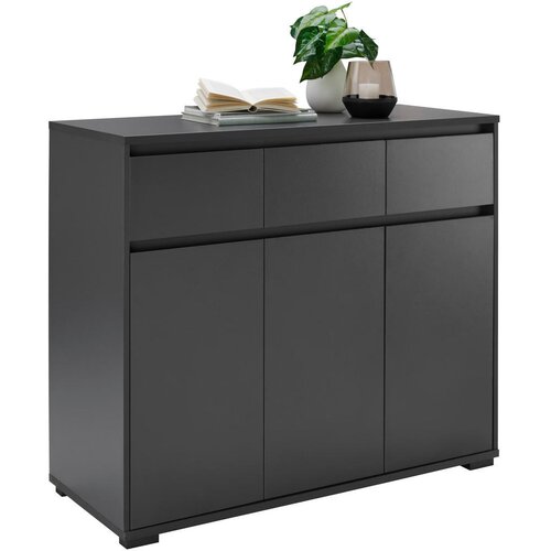CARRYHOME komoda, antracit Slike
