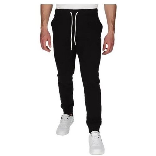 Champion Spodnji deli trenirke Rib Cuff Pants Črna Slike