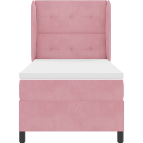 Box Spring Krevet s Madracem Ružičasti 90x200 cm Bar&amp;scaron;un Slike