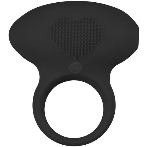 EasyToys Vibracijski obroček za penis, črn, (21109870)