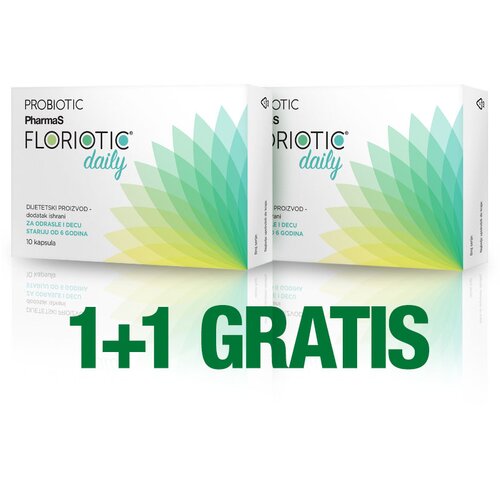 PharmaS FLORIOTIC® daily 1+1 gratis Cene