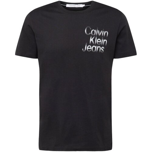 Calvin Klein Jeans Majica svijetlosiva / crna Cene
