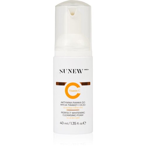 SUNEWMED+ Active Foaming Cleanser Face and Eye Makeup Removal pjena za či&scaron;ćenje i skidanje make-upa s vitaminom C 40 ml Cijene