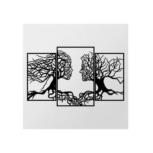 Wallity metalni ukras za zid love tree Slike