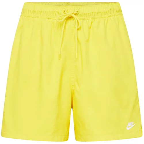 Nike Sportswear Hlače 'Club' žuta