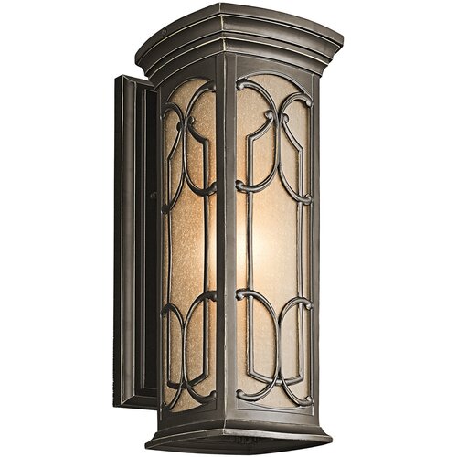 Elstead Lighting Elstead Franceasi Zunanja stenska svetilka srednje velikosti, 1 luč, starinsko bronasta, IP44, E27, (22099883) Cene