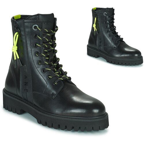Pepe Jeans TRUCKER LACES W Crna Slike