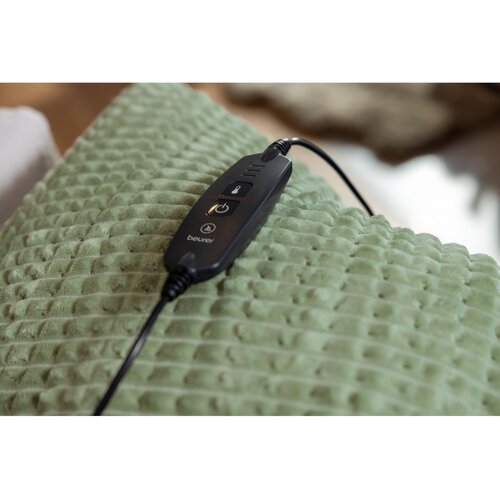 Beurer HD 72 Waffle Sage Green Grelna x odeja 180 130 cm, 40069 Slike