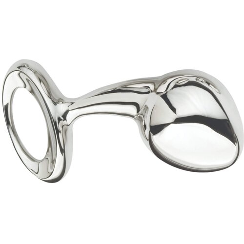 Njoy L - veliki metalni analni dildo (srebrni) Slike