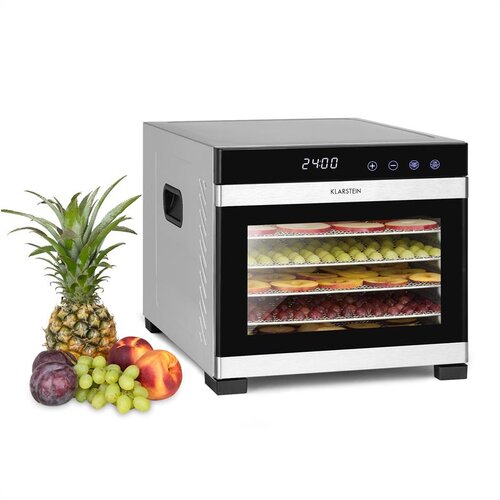 Klarstein Flavour Dry, sušilec hrane, 35 - 75 ° C, LCD zaslon na dotik, časovnik, črna barva Cene