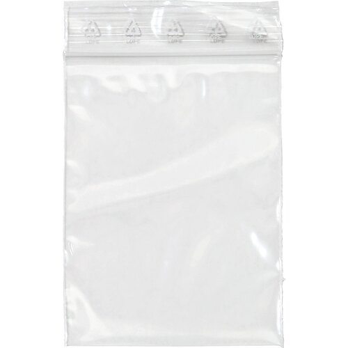 Eurokraft basic Vrečka s pritisnim zapiralom, brez polja za napise, debelina 50 &amp;micro;m, DE 1000 kosov, &amp;Scaron;xD 70 x 100 mm Slike