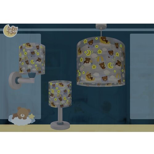 Dalber 41571T - LED dečija lampica BABY TEDDY 1xG4/4W/230V plava Slike