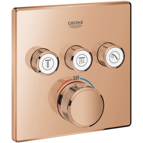 Grohe grohtherm Smartcontrol termostat za skrivenu ugradnju sa tri izlaza 29126DA0 Cene