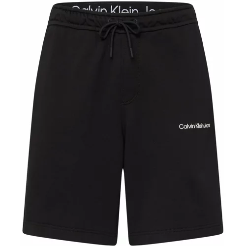 Calvin Klein Jeans Hlače crna