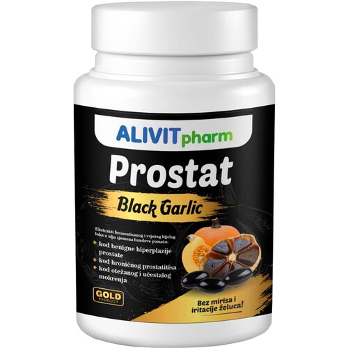 ALIVIT PHARM black garlic prostat 60 kapsula Slike
