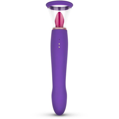 EasyToys - Vibe Collection pumpica s vibratorom G točke, ljubičasta Slike
