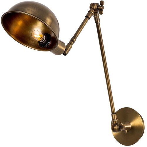 Opviq lights Stenska svetilka v bronasti barvi ø 15 cm Sivani – Cene