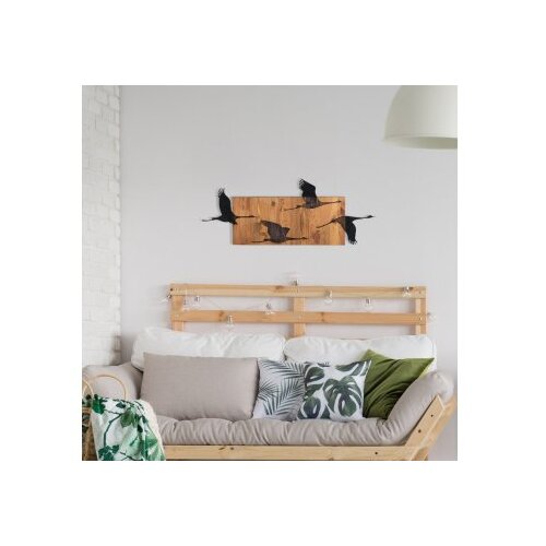 WALLXPERT Zidna dekoracija Guska, 90,5 x 34,5 cm, Crna Cijene