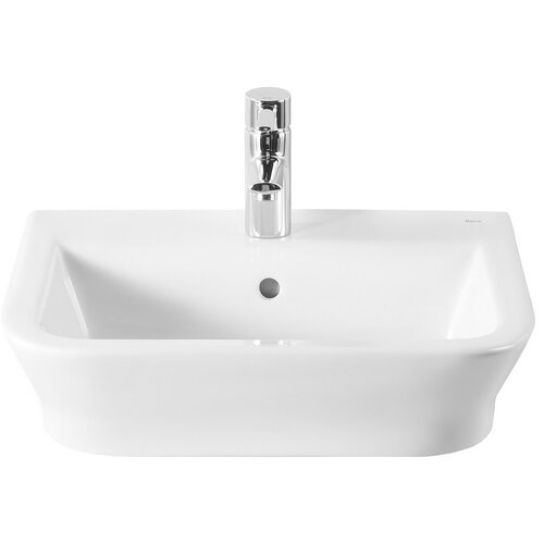 Roca the Gap Nadgradni umivaonik (Š x D: 55 x 47 cm, Sredina, S preljevom, Bijela boja) Cijene