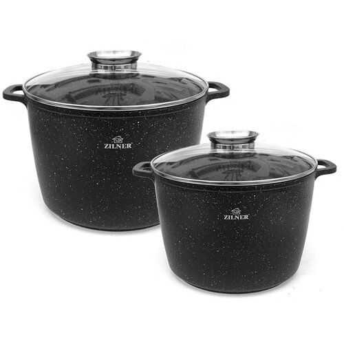 Shumee set 2 marmornih loncev 10L + 6,2L visok zilner ZL-7011, (21384683) Slike