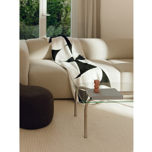 Noo.ma Črno-kremno bela odeja 150x200 cm Tul &amp;ndash; Slike