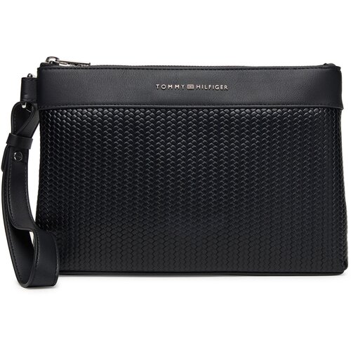 Tommy Hilfiger Torbica za okrog pasu Woven Pouch AM0AM13804 Črna Slike