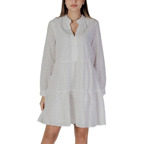 B.young Dolge obleke BYISARA DRESS 208812933 Bela Cene