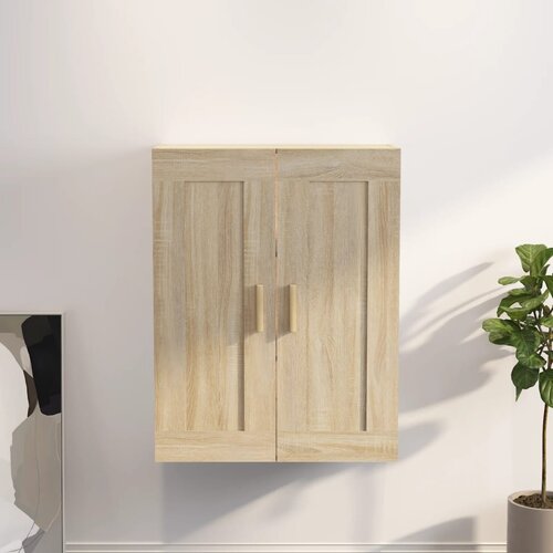 The Living Store Stenska omarica sonoma hrast 69,5x32,5x90 cm inženirski les - Stenska Omarica, (21437267) Cene