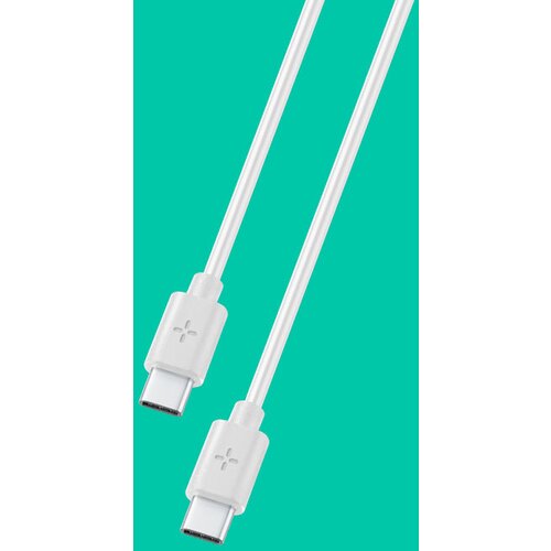 Cellular Line ploos usb-c - usb-c, 1m, bel kabel, (21742203) Cene