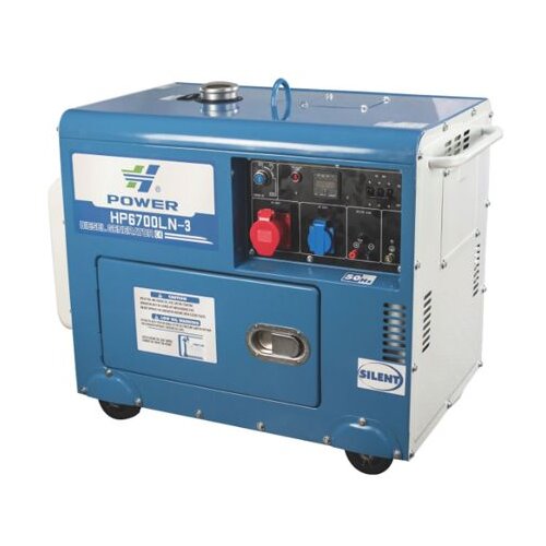 H-Power HP6700LN-3 5kW diesel agregat - Slike