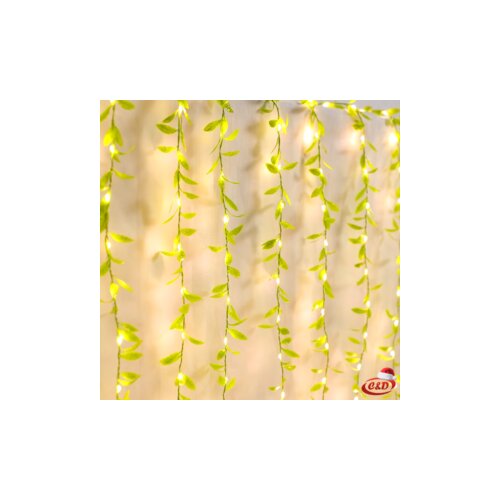 Lampice LED; ZAVJESA sa Zelenilom; 3 x 2 m Slike