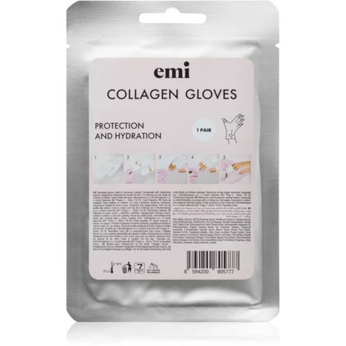 Emi Collagen Gloves kolagenske rukavice jedan par 1 kom