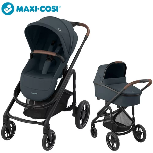 Maxi Cosi plaza™ plus otroški voziček + košara essential graphite