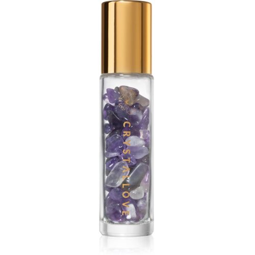 Crystallove Amethyst Oil Bottle roll-on s kristali polnilni 10 ml Cene