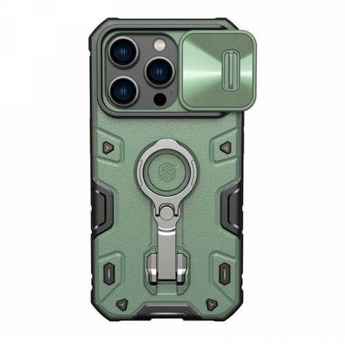Nillkin futrola cam shield armor pro za iphone 14 pro (6.1) zelena Slike