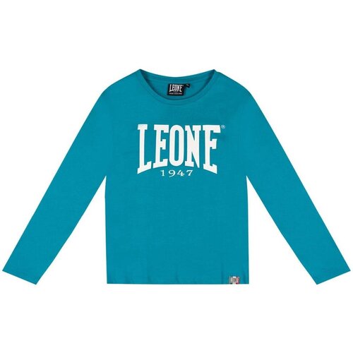 Leone 1947 Majice z dolgimi rokavi Boy T-Shirt Long Sleeves Basic Modra Cene