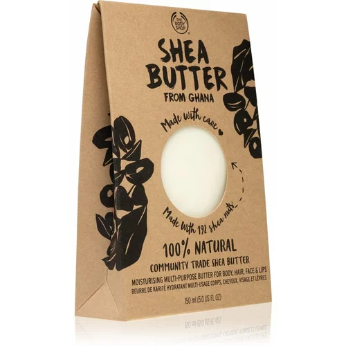 The Body Shop Shea karitejevo maslo za telo, lase in obraz 150 ml