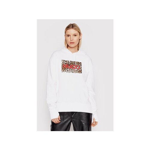 Hugo Jopa Dreala 50459306 Bela Relaxed Fit Slike