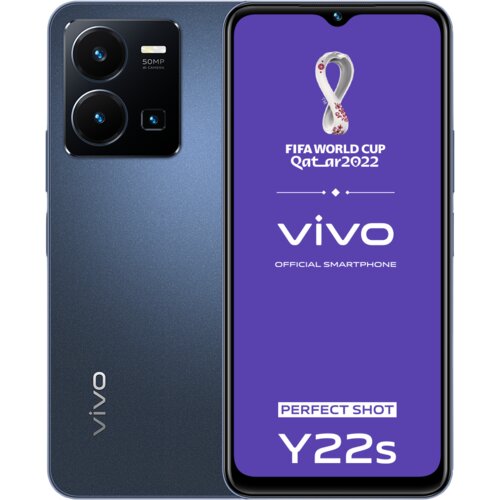 Vivo Y22s 6GB/128GB - tamnoplavi mobilni telefon Cene