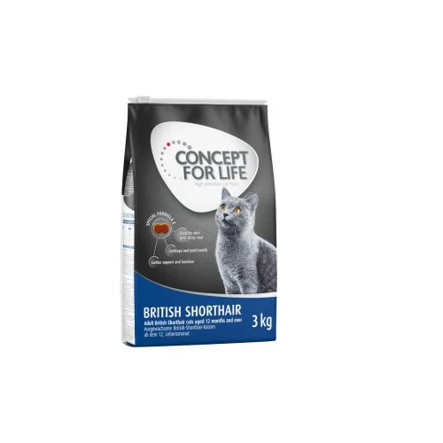 Concept for Life British Shorthair Adult - poboljšana receptura! - 3 x 3 kg