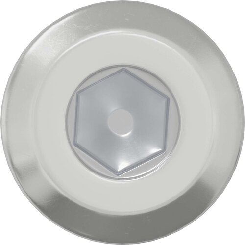  Vijak s plastičnom glavom 3600 pcs Srebrno Čelik Slike