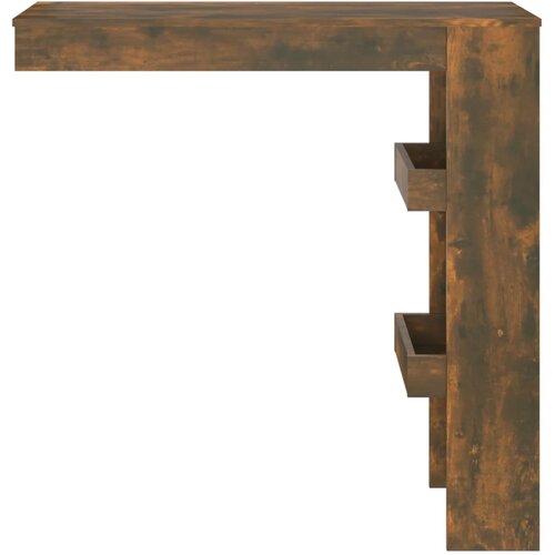  Zidni barski stol boja hrasta 102x45x103,5 cm konstruirano drvo Slike