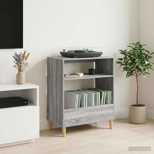  Stalak za gramofon Siva Sonoma 71 x 39,5 x 83 cm Cijene